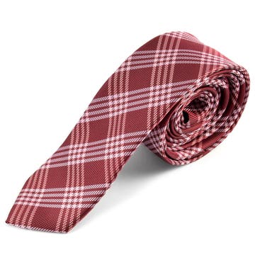 Red Chequered Tie Red Chequered Tie