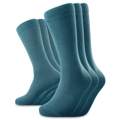 TrueFeel | 3er-Pack tiefblaue Komfort-Bambus-Crewsocken TrueFeel | 3er-Pack tiefblaue Komfort-Bambus-Crewsocken