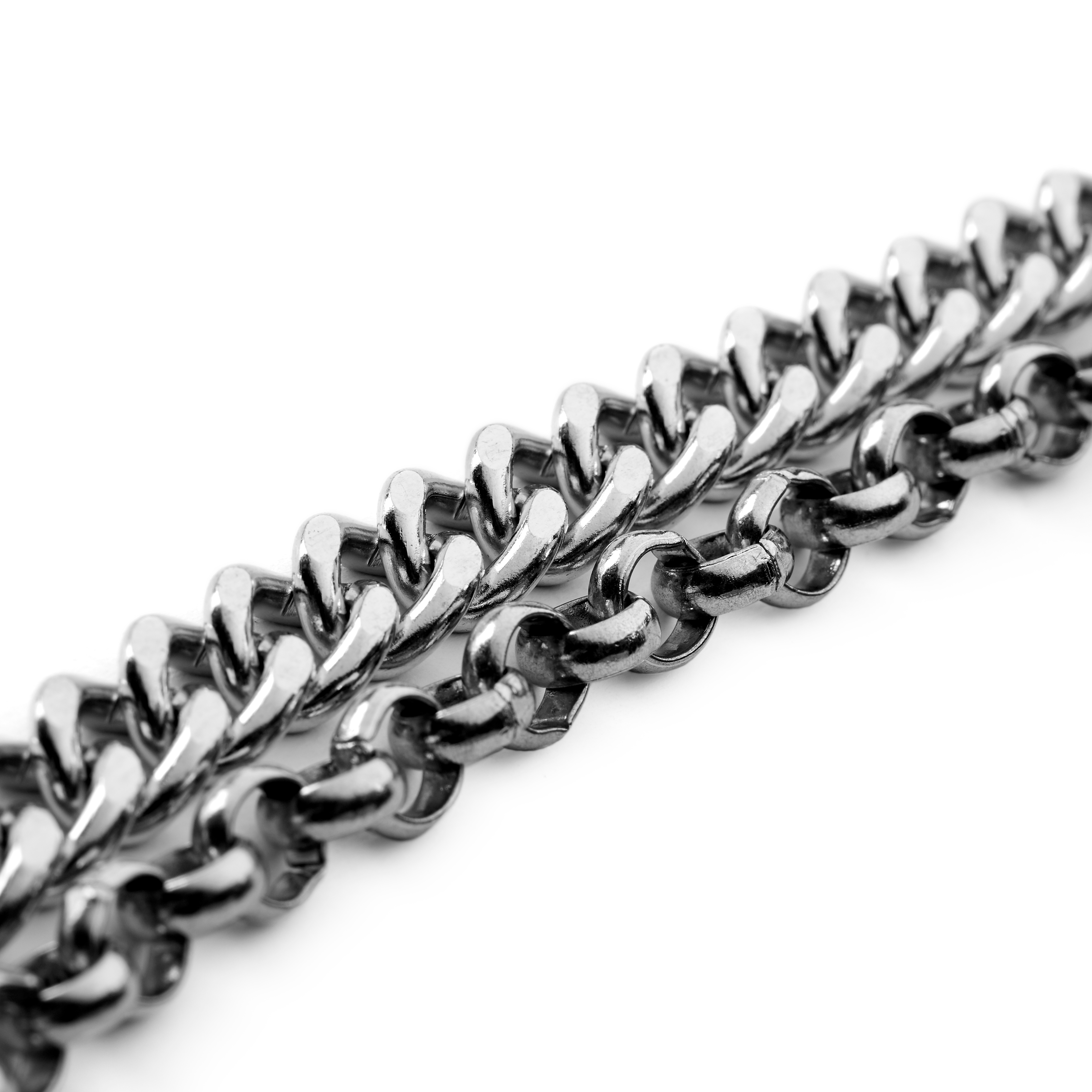 Silver-Tone Wallet Chain with Hook & Tassels - 5