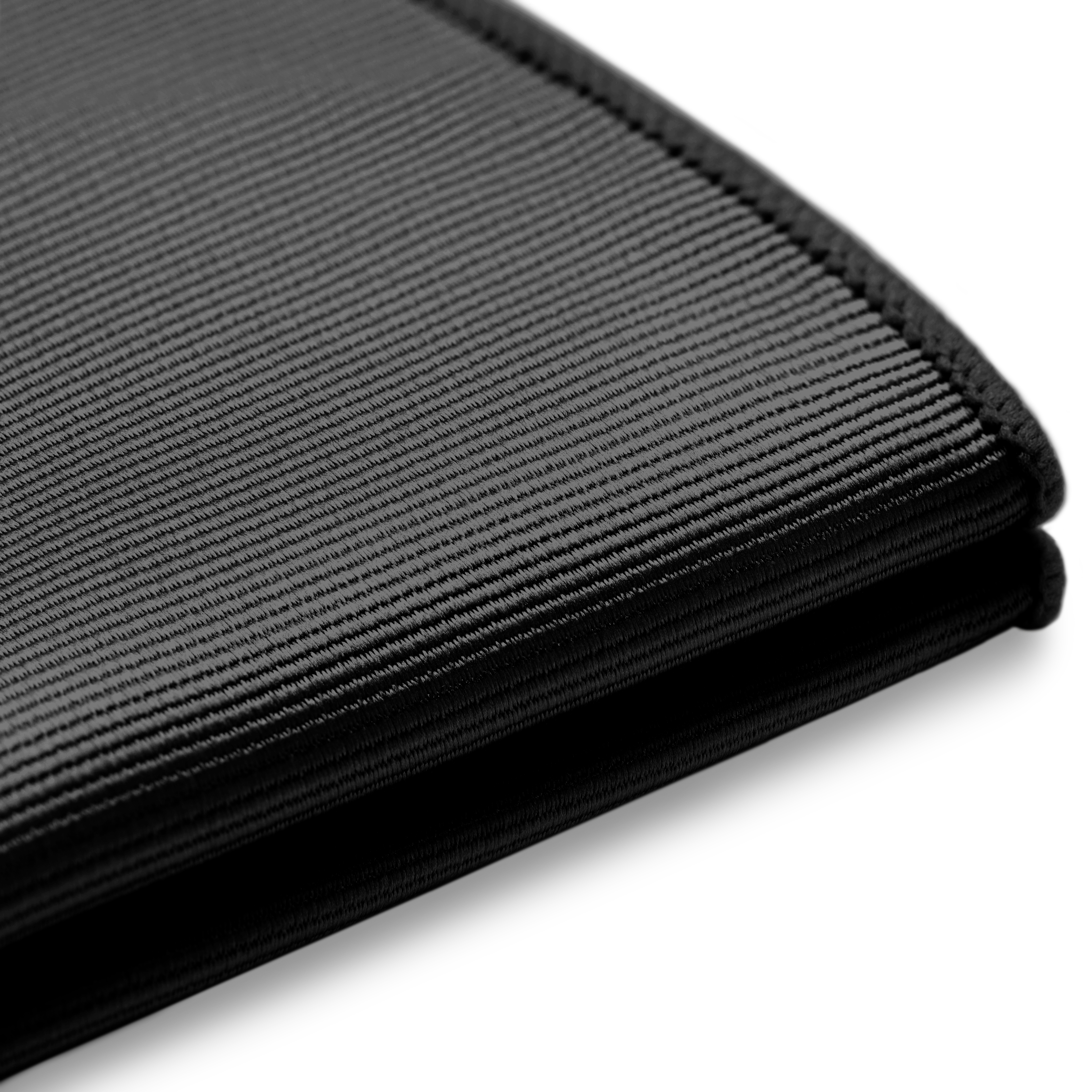 Black Grosgrain Pocket Square - 3