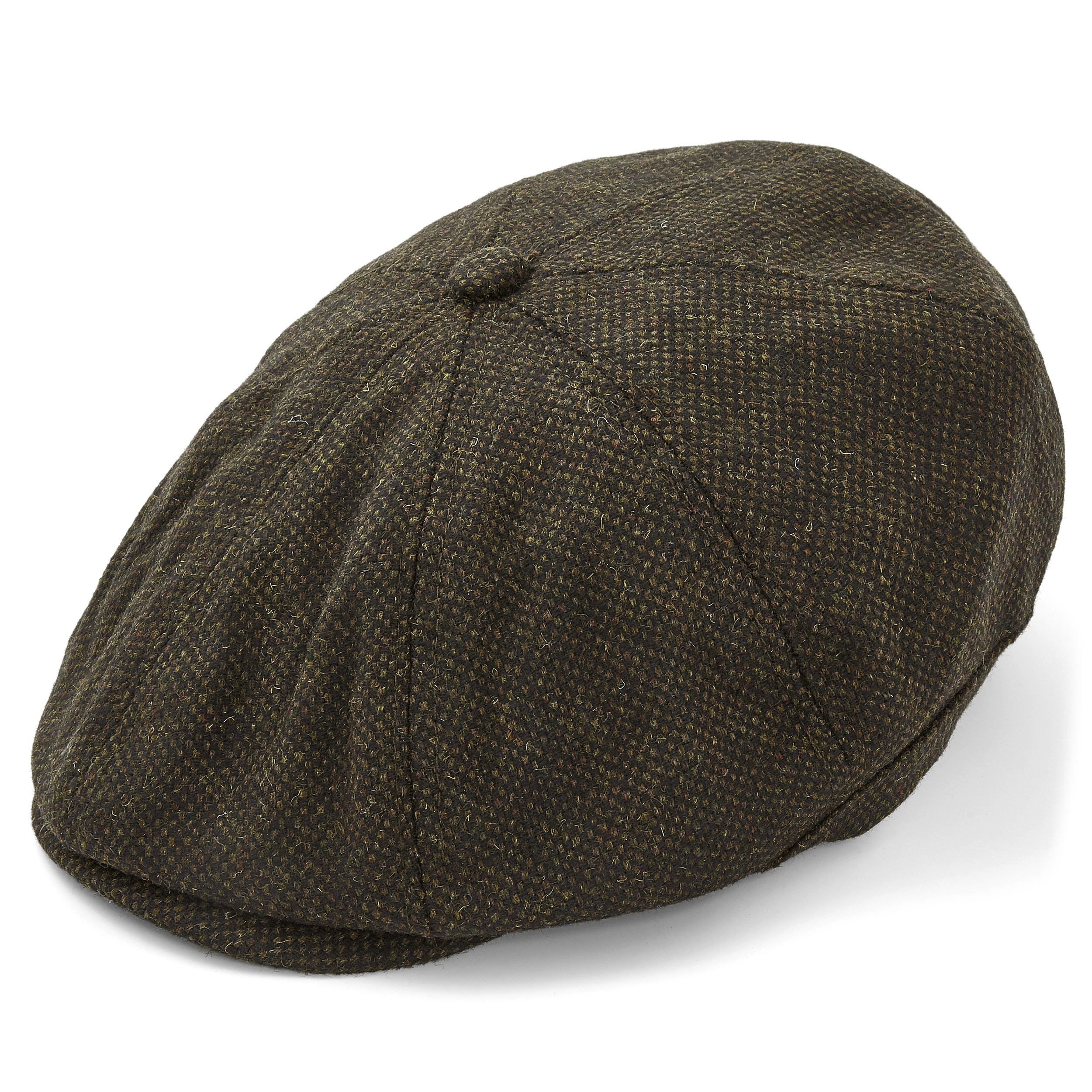 Green Paperboy Flat Cap - 1