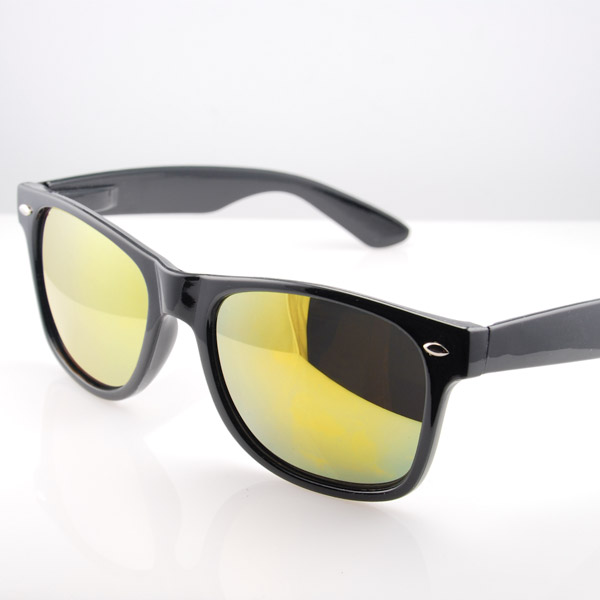 Sort/Guld Klassiske Solbriller - 2