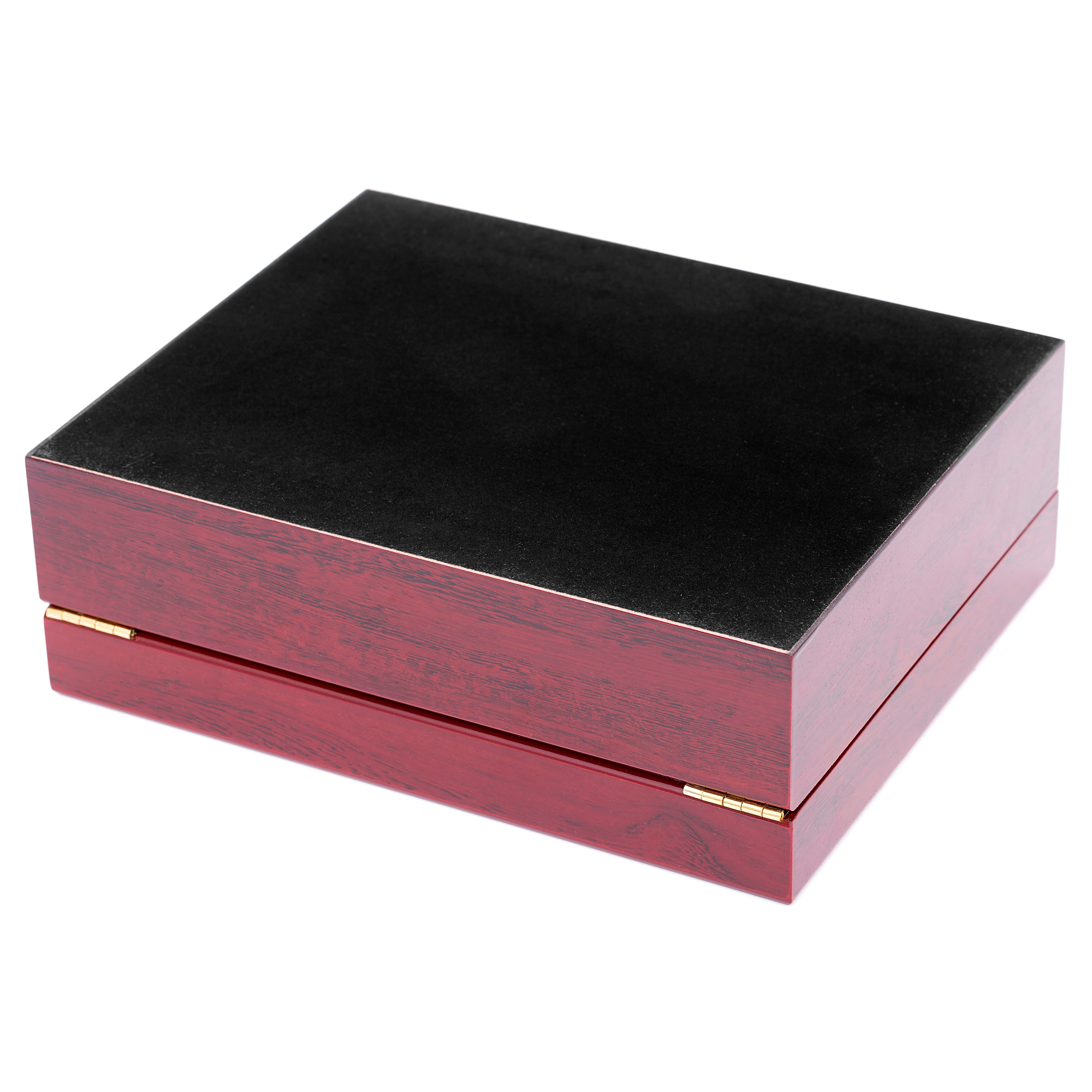 Кутия от палисандрово дърво за 10 часовника - 6