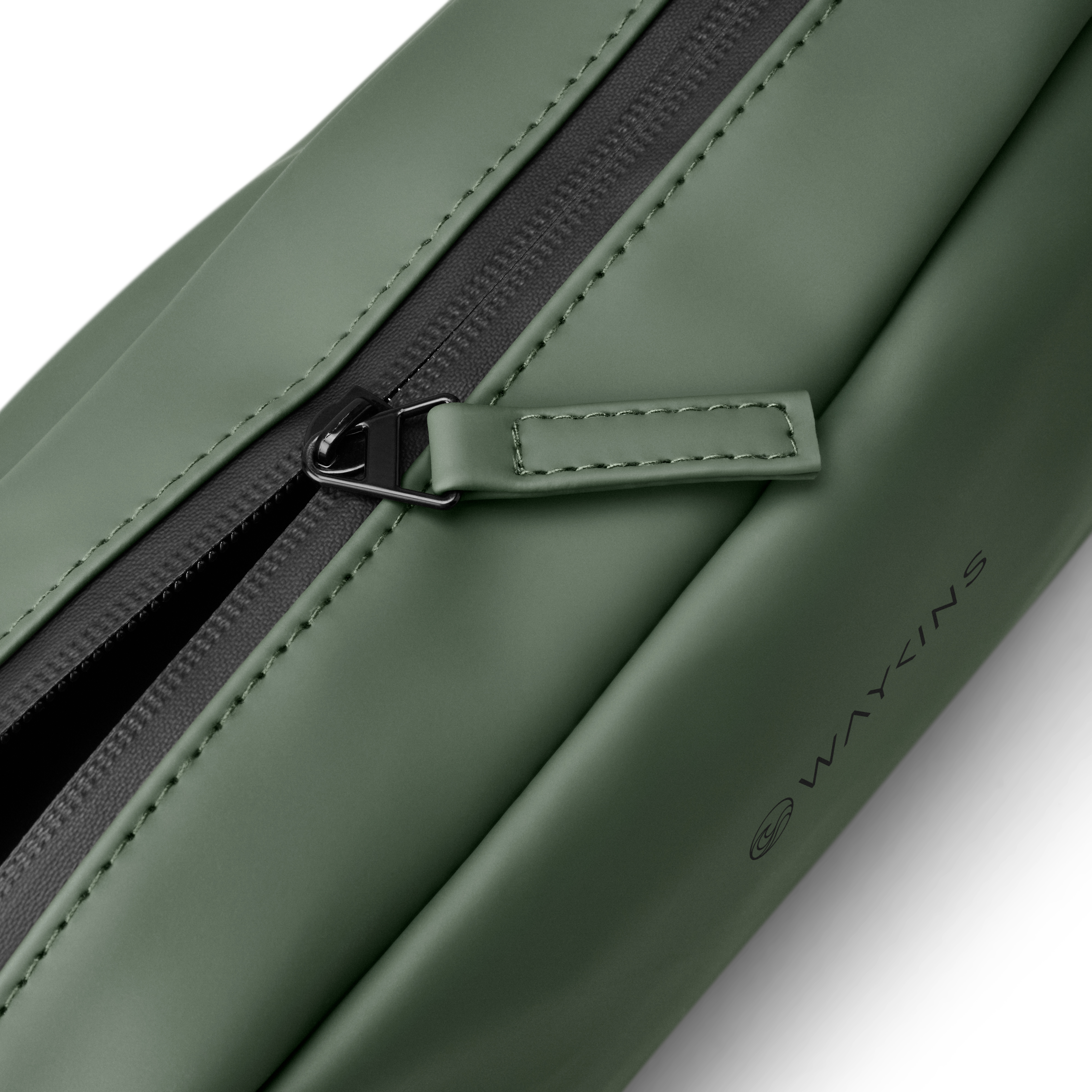 Horizon | Maslinasto zelena vodootporna toaletna torbica - 6