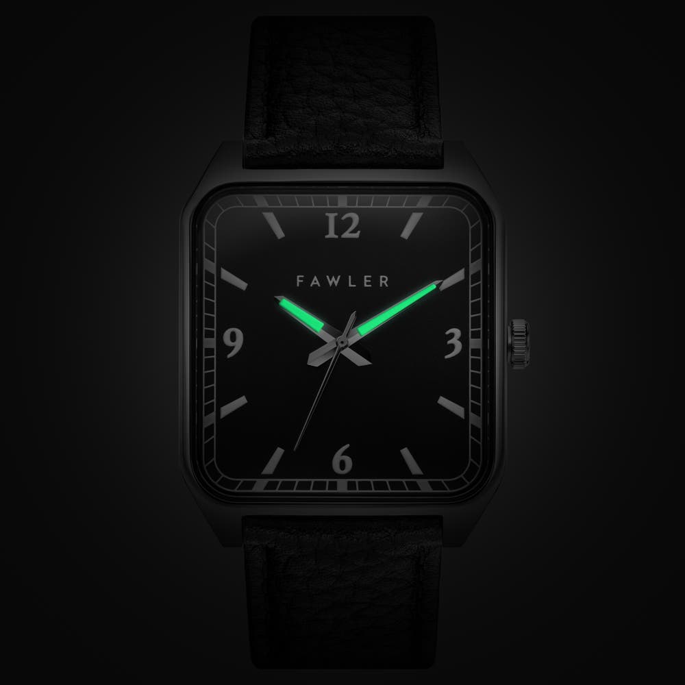 hover: Clyde | Square Silver-Tone and Black Watch hover: Clyde | Square Silver-Tone and Black Watch