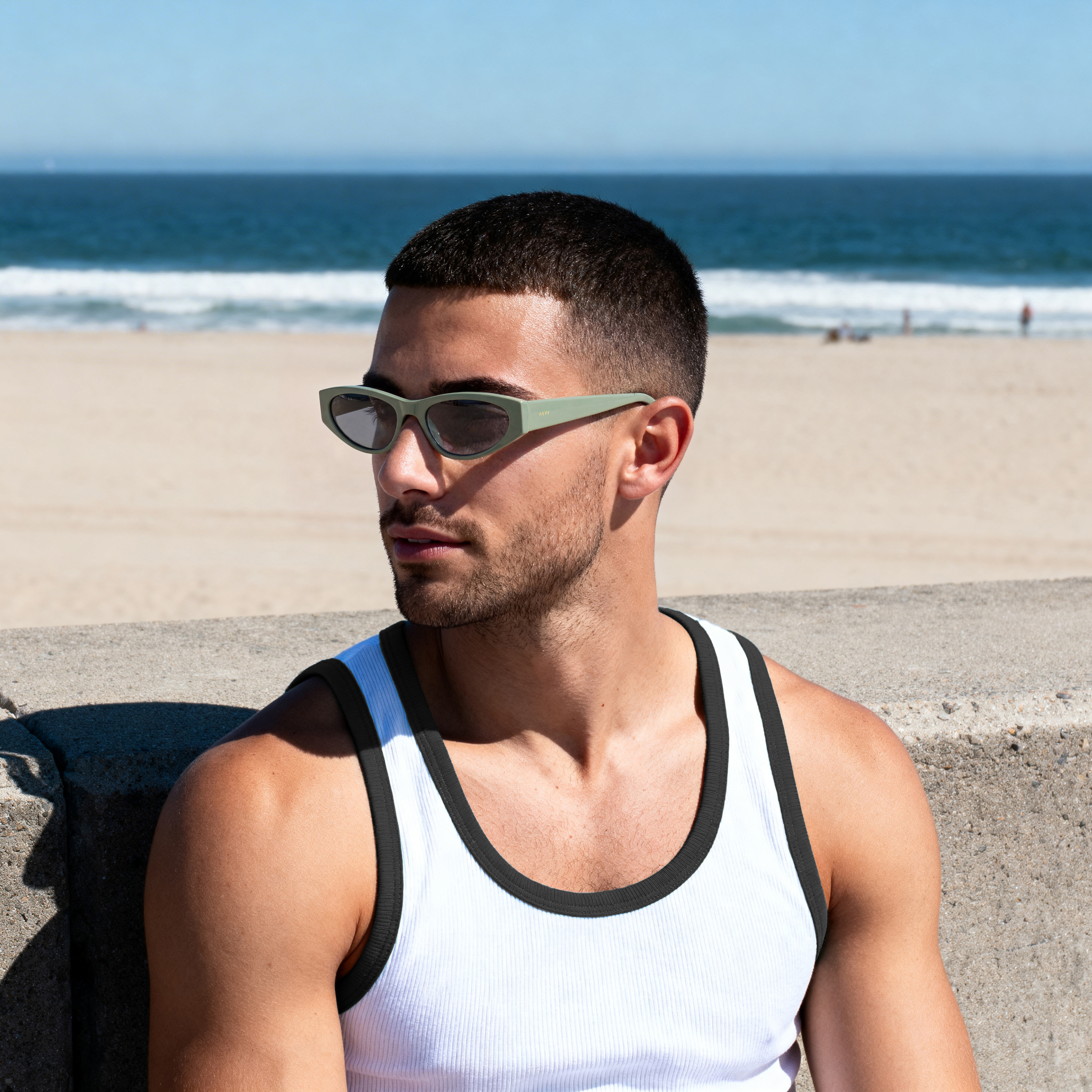 MessyWeekend | Óculos de Sol BLADE Verdes e Pretos - 3