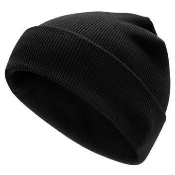 Hiems | Gorro de algodón reciclado negro Hiems | Gorro de algodón reciclado negro
