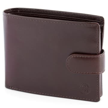 Dark Brown Ergonomic Jasper Leather Wallet