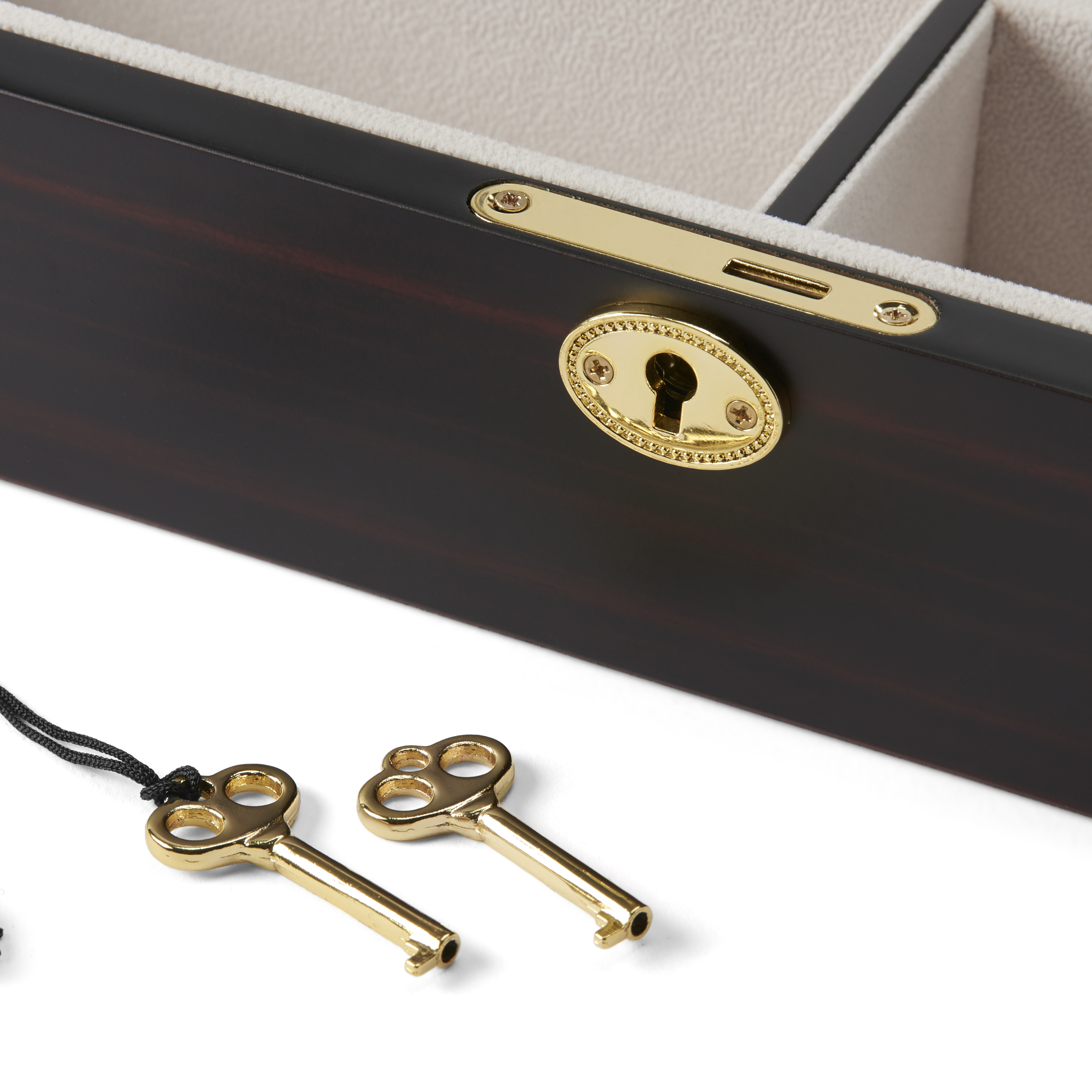 Üvegfedeles fa szemüvegtartó & ékszeres doboz - 6