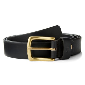 Samir Black Leather Belt 