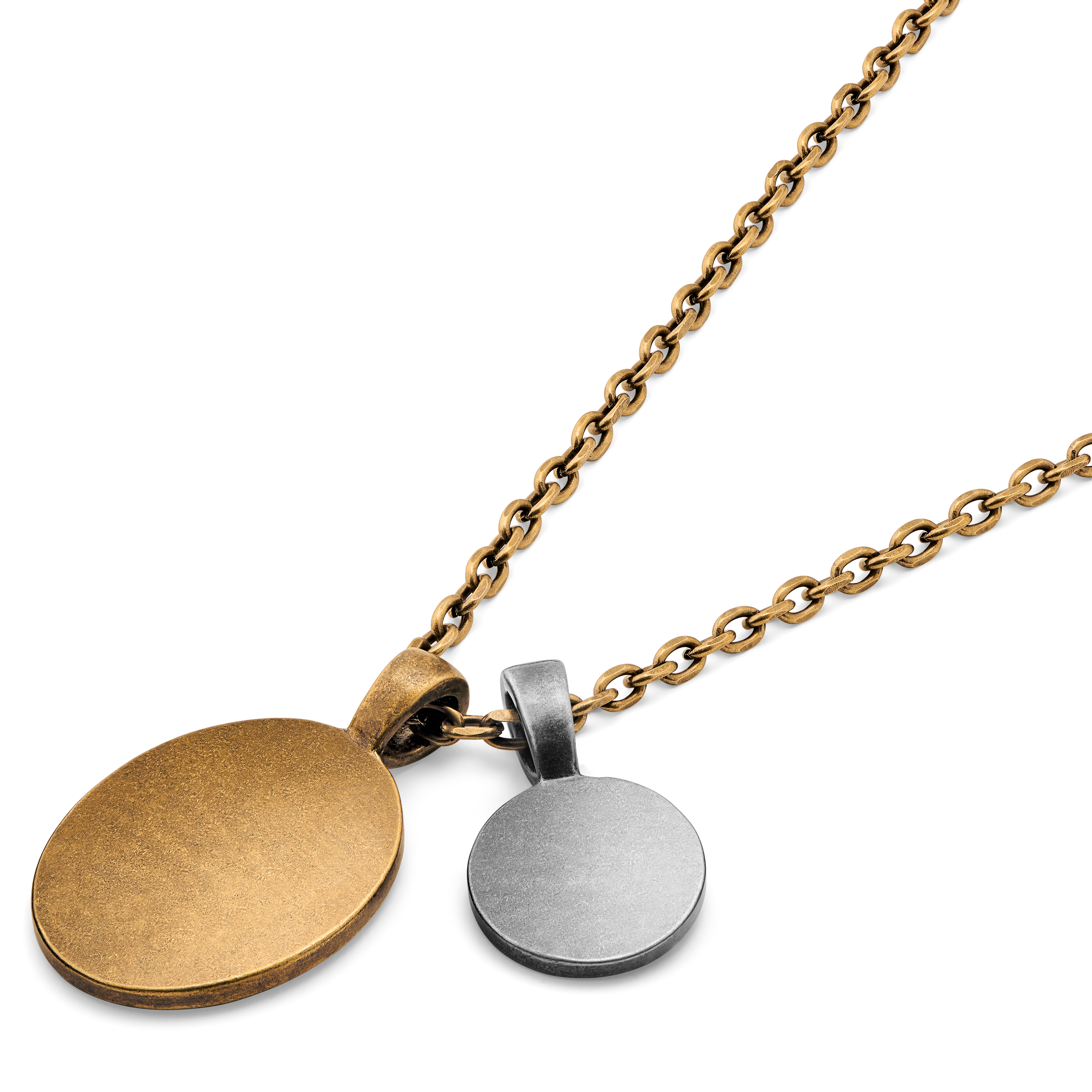 Obelius | Vintage Guldfarvet Athena Ugle Halskæde - 5