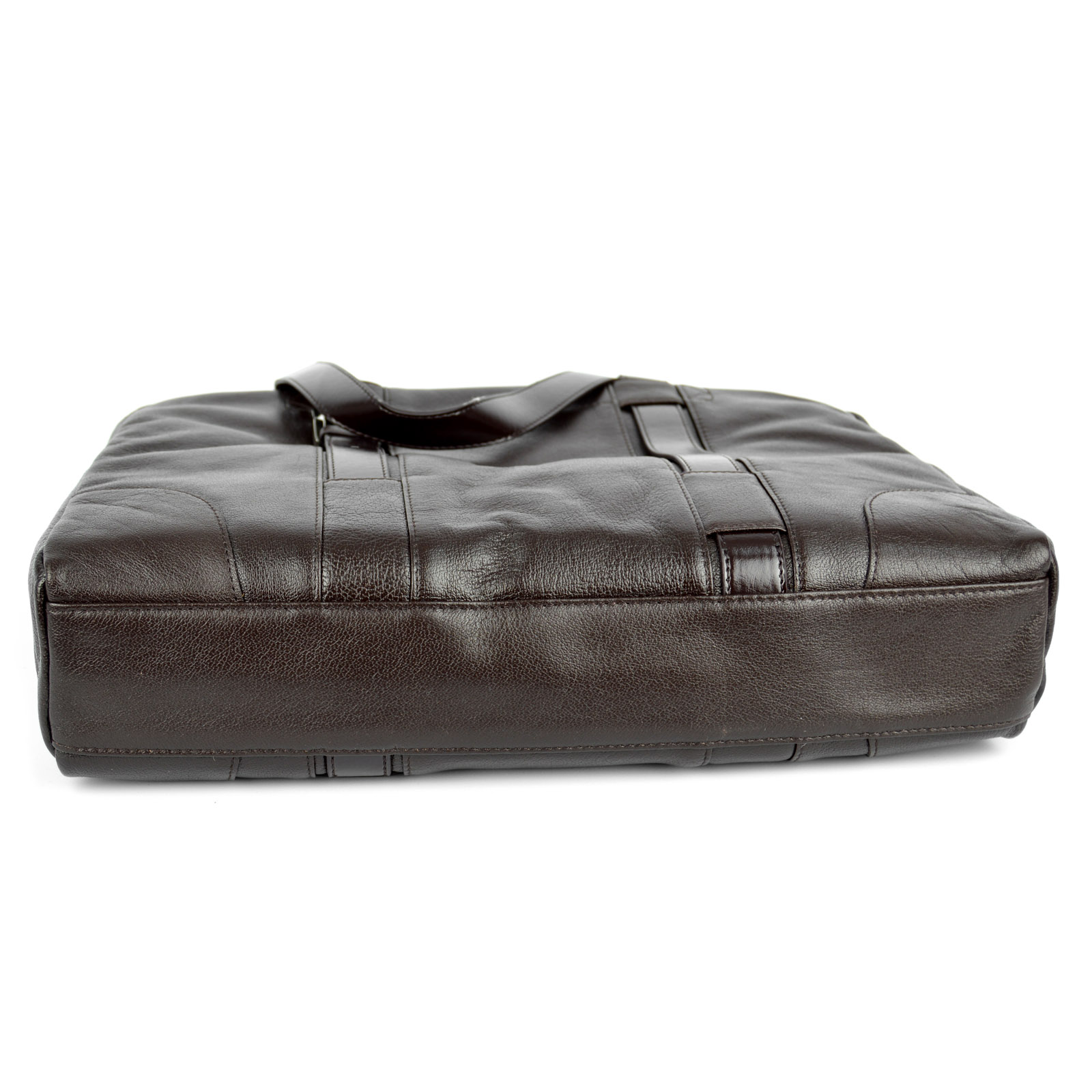 Braune Bucko Ledertasche - 7