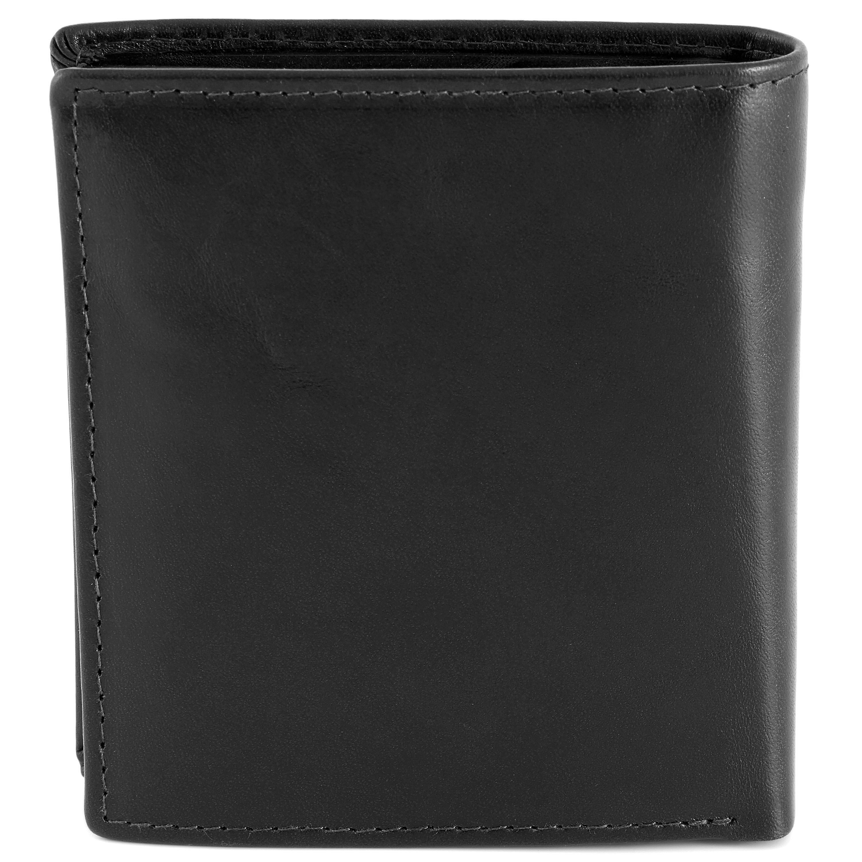 Portefeuille paysage en cuir noir Jasper  - 5