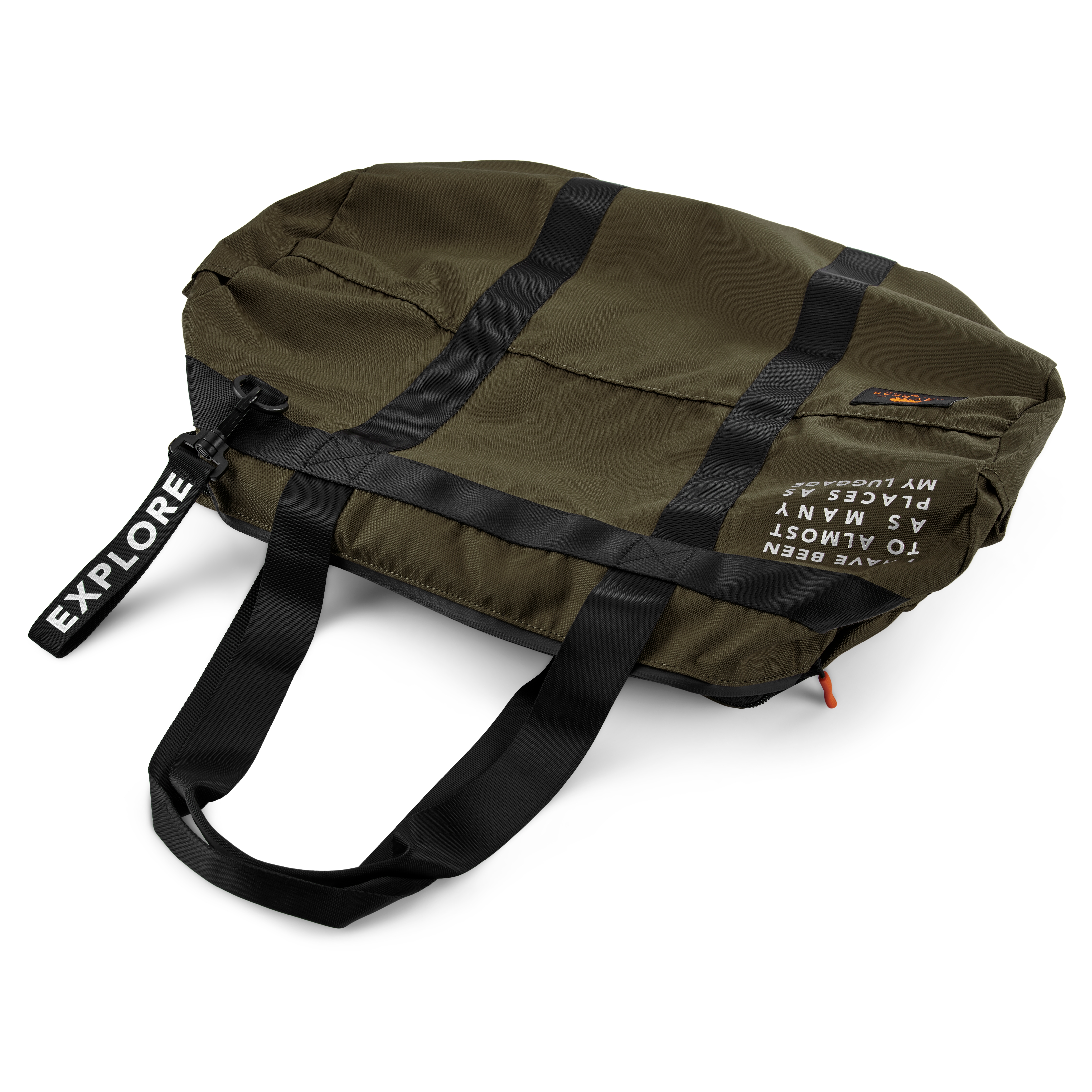 Lealand Green Foldable Duffel Bag  - 6