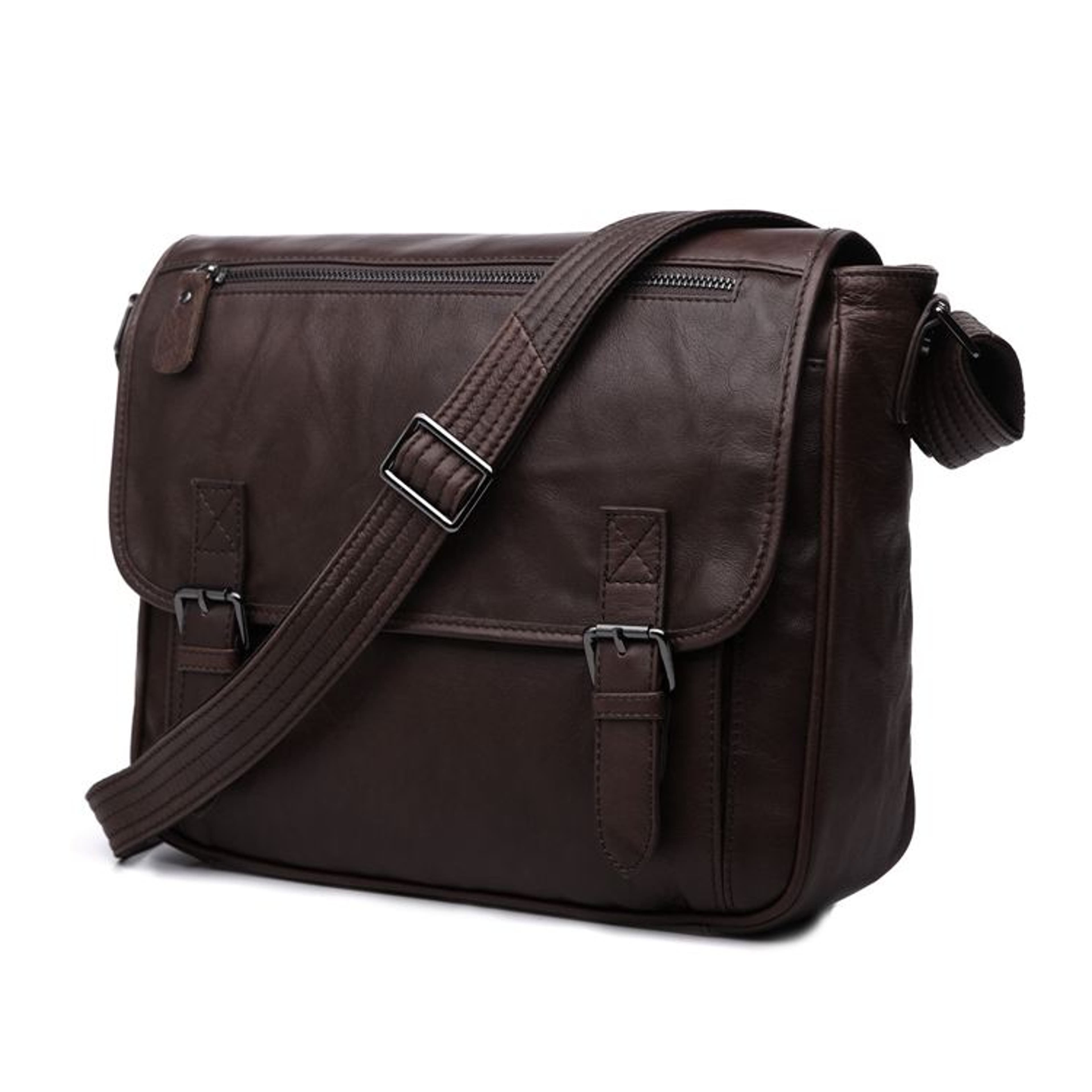 Overly Messenger Leather Bag