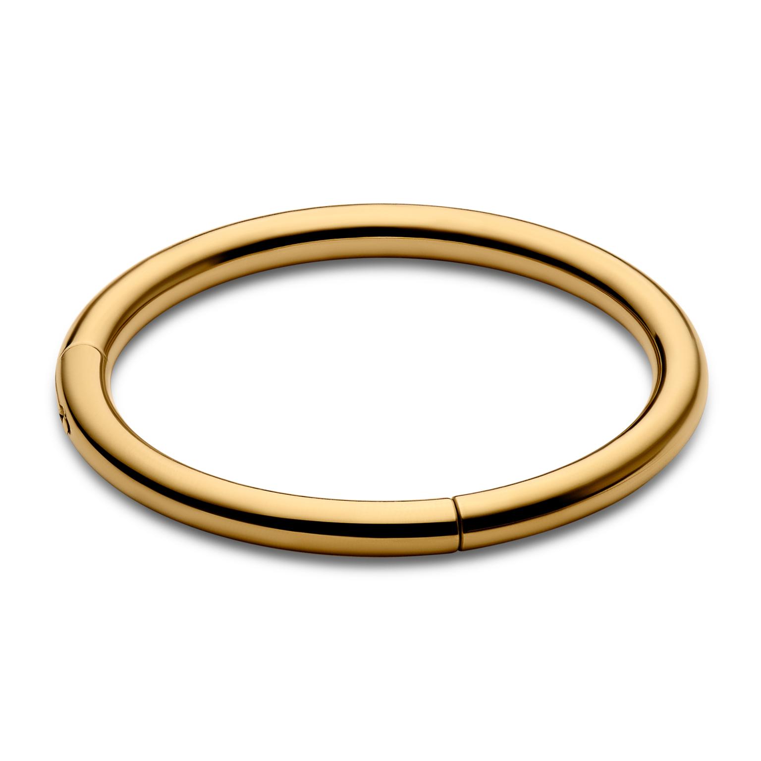 Piercing anneau couleur or en acier chirurgical 10 mm Piercing anneau couleur or en acier chirurgical 10 mm