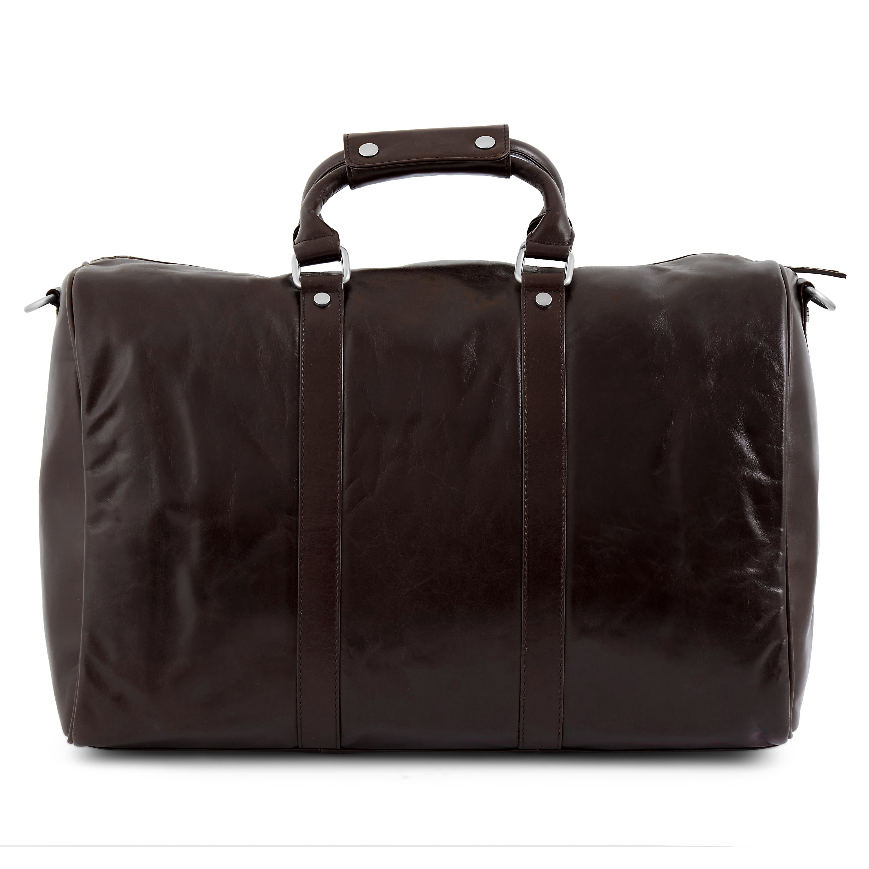 Bolsa de viaje fina marrón oscuro Jasper - 11