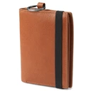 Lonnie Tan Leather RFID-Blocking Wallet with Keyring Lonnie Tan Leather RFID-Blocking Wallet with Keyring