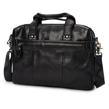 Black Everyday Leather Bag