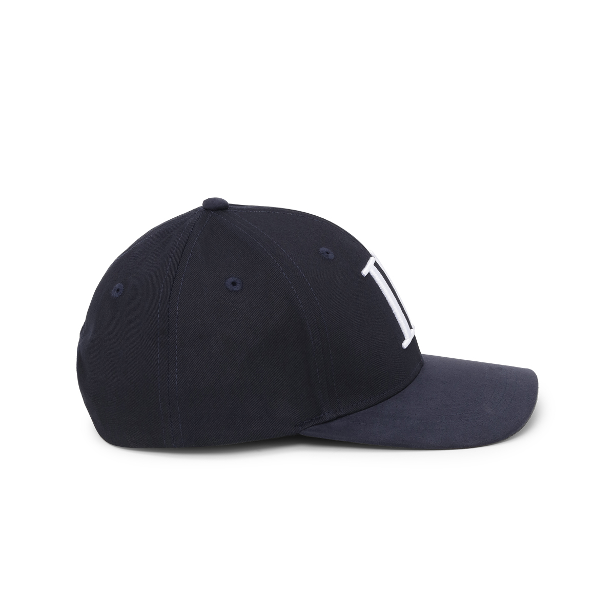 Les Deux | Semsket Baseballcap II i Mørk Marineblå - 11