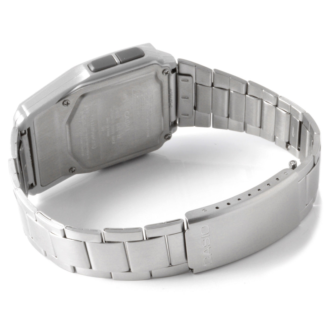 Reloj Databank plateado  - 5