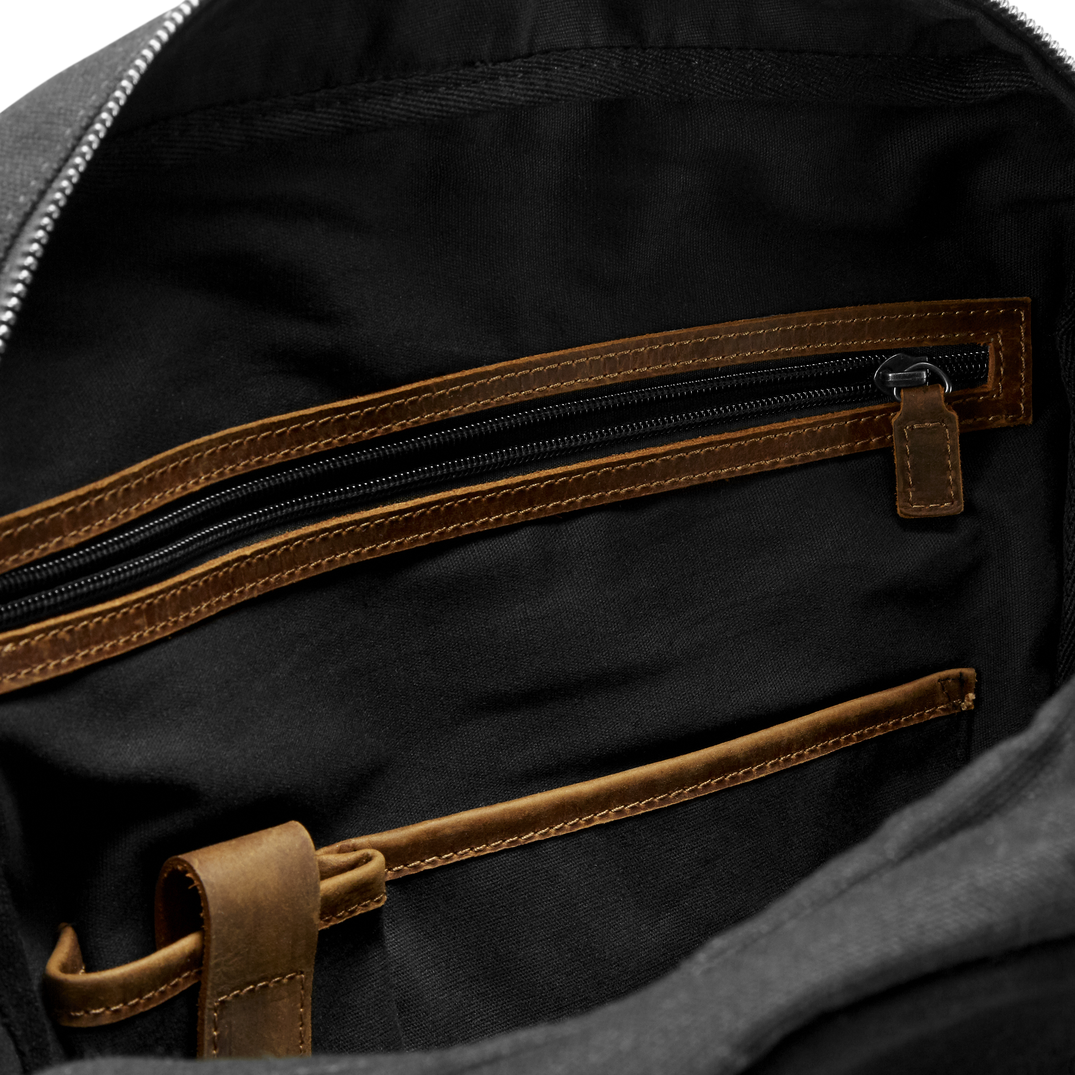 Sawyer Black & Tan Tarpa Backpack  - 8