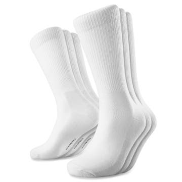 DryFeel | Confezione da 3 calzini da tennis in cotone bianco DryFeel | Confezione da 3 calzini da tennis in cotone bianco