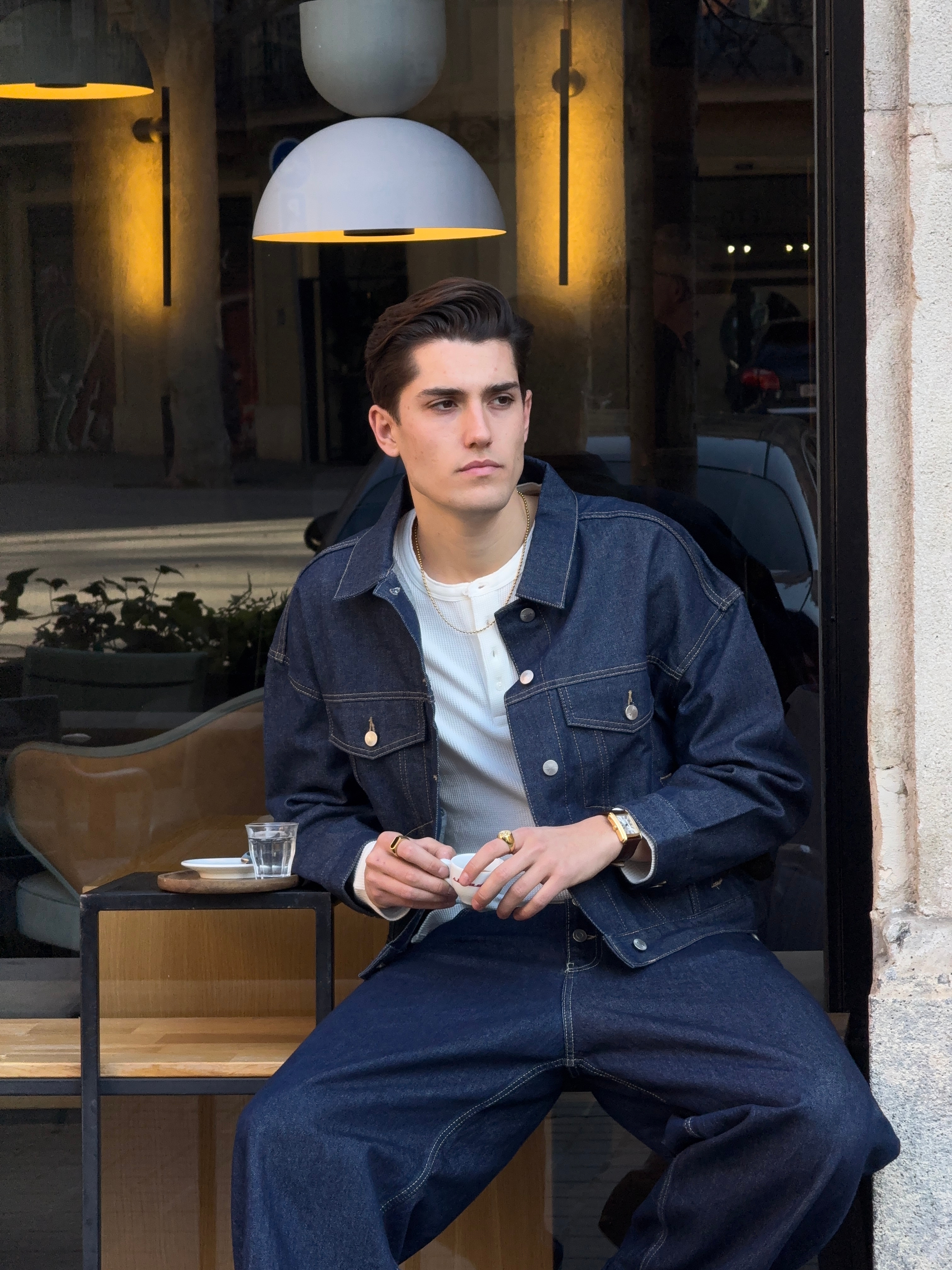 Essentials | Collar de cadena de bolas dorado de 3 mm - 3