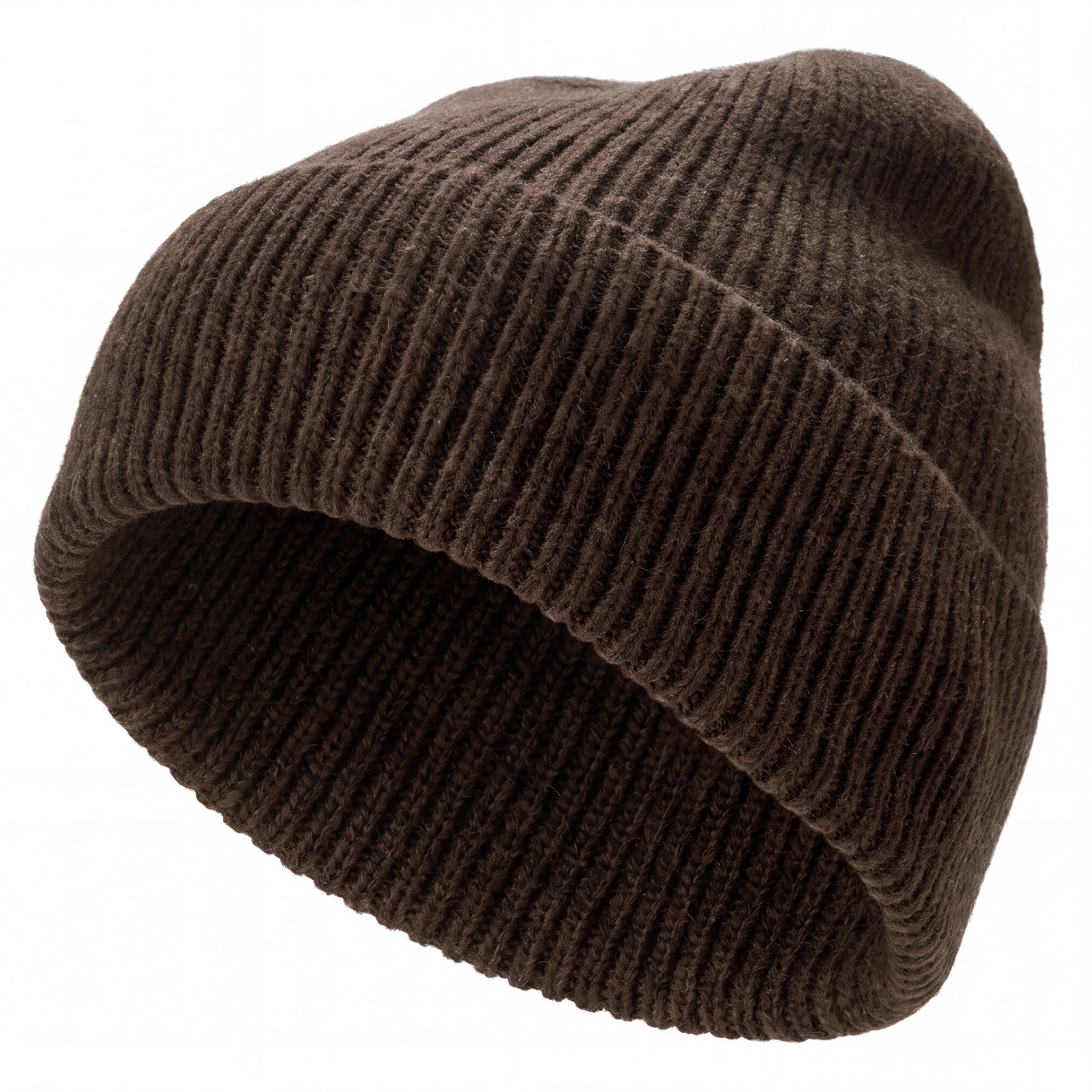 Nordic | Beanie aus Wollmischung in Dunkelbraun Nordic | Beanie aus Wollmischung in Dunkelbraun