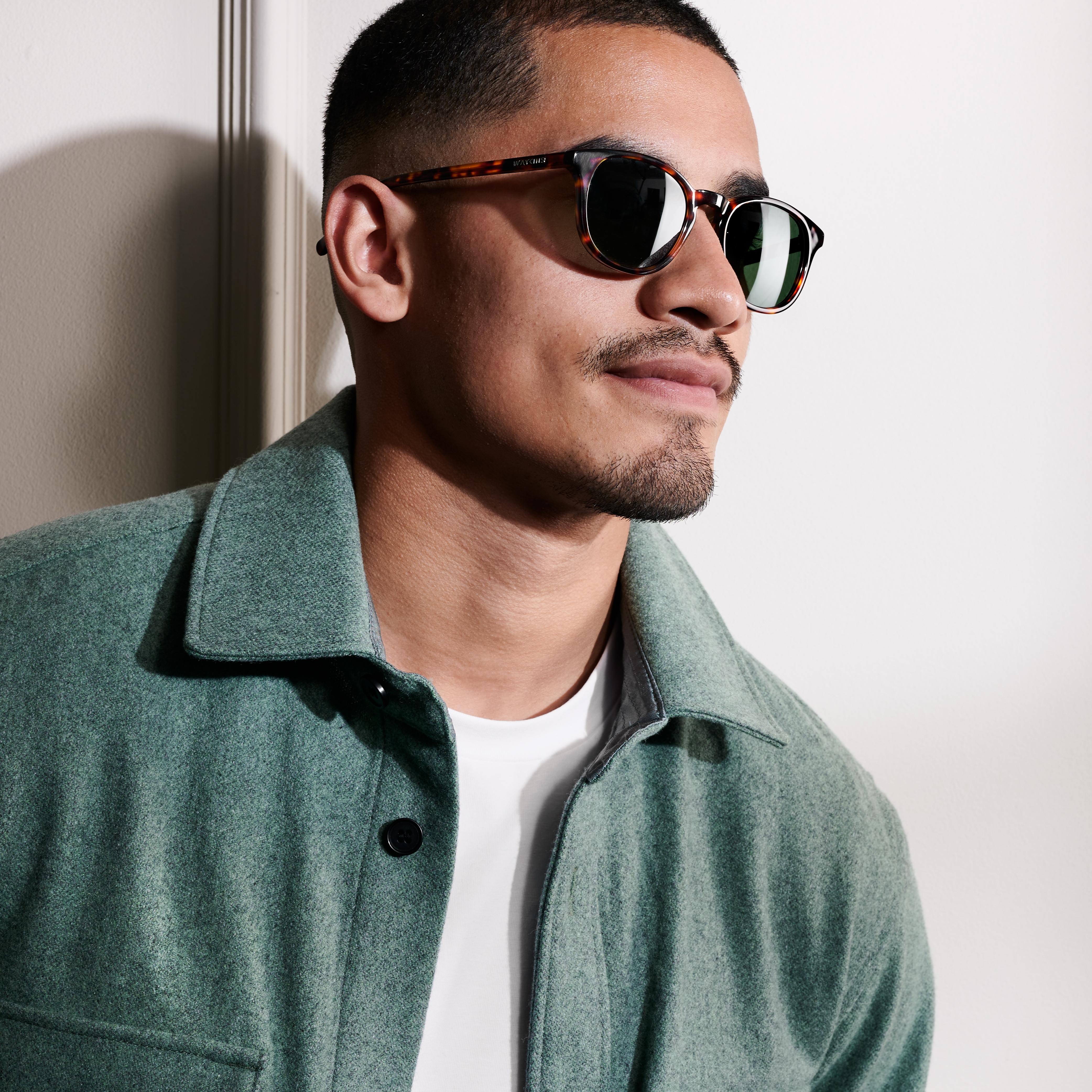 Polarized Γυαλιά Ηλίου Warrick Thea Tortoise Shell & Green - 2