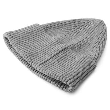Grey Kevin Kite Lightweight Organic Cotton Beanie Grey Kevin Kite Lightweight Organic Cotton Beanie