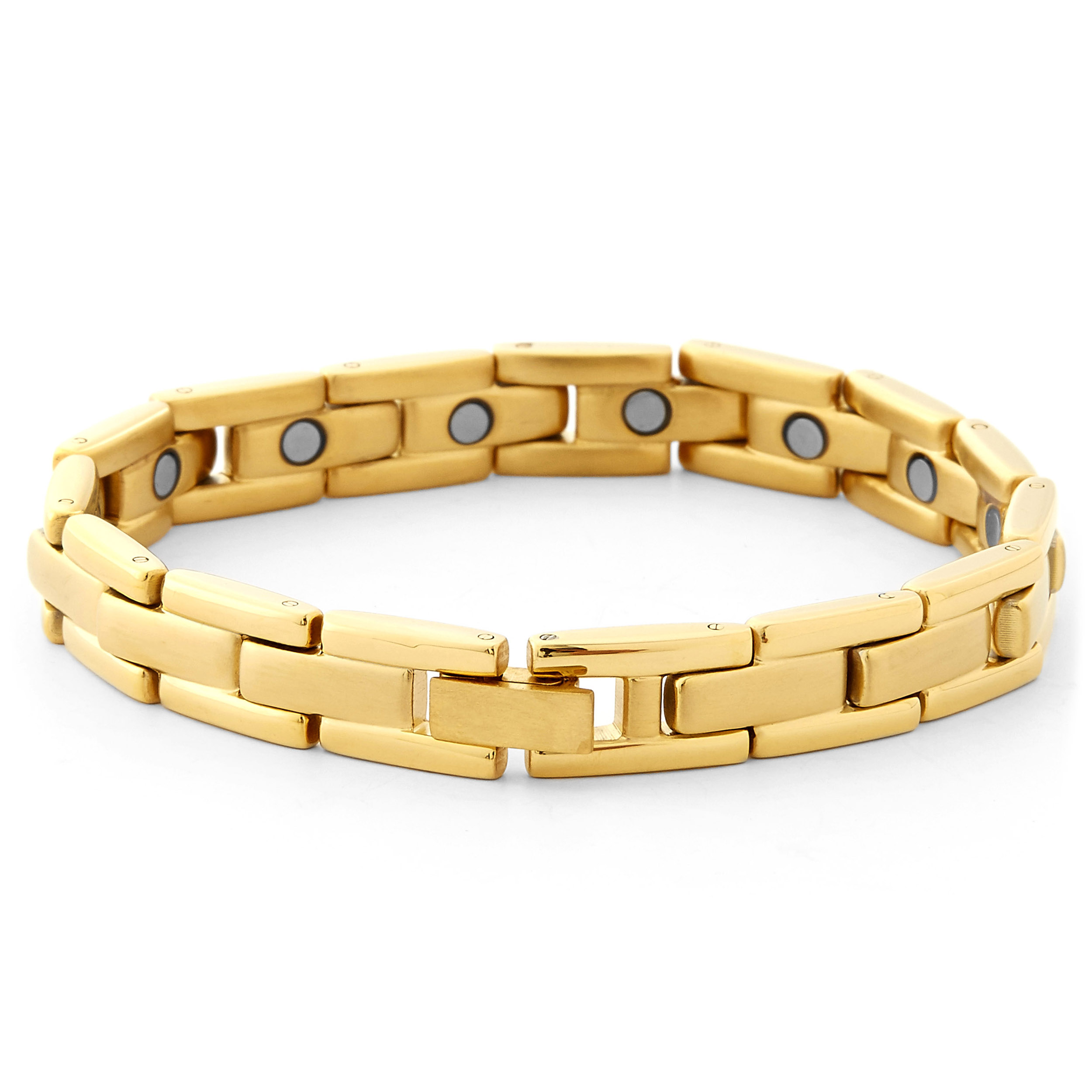 Vergulde Schakelarmband - 3