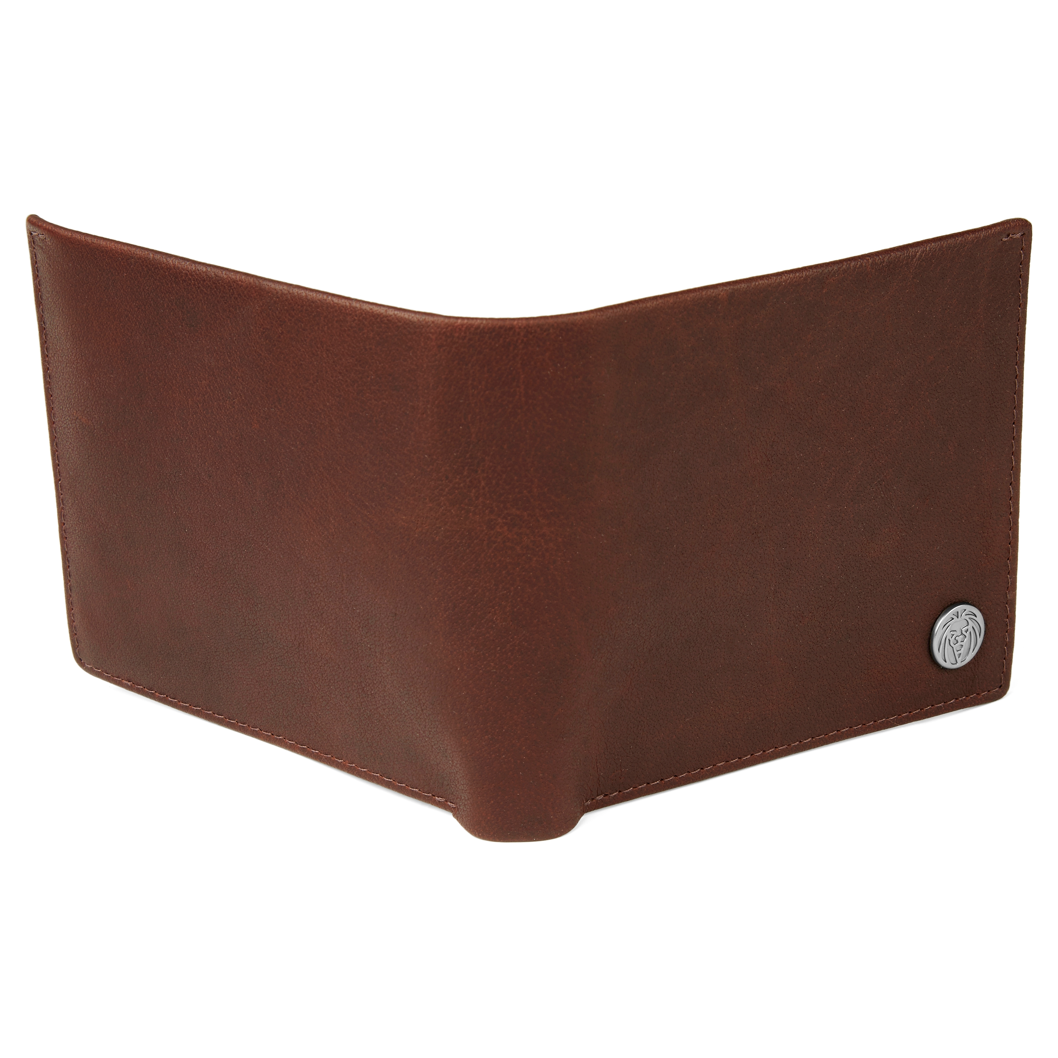 Klasická kožená peněženka Oxford v hnědé barvě - 3