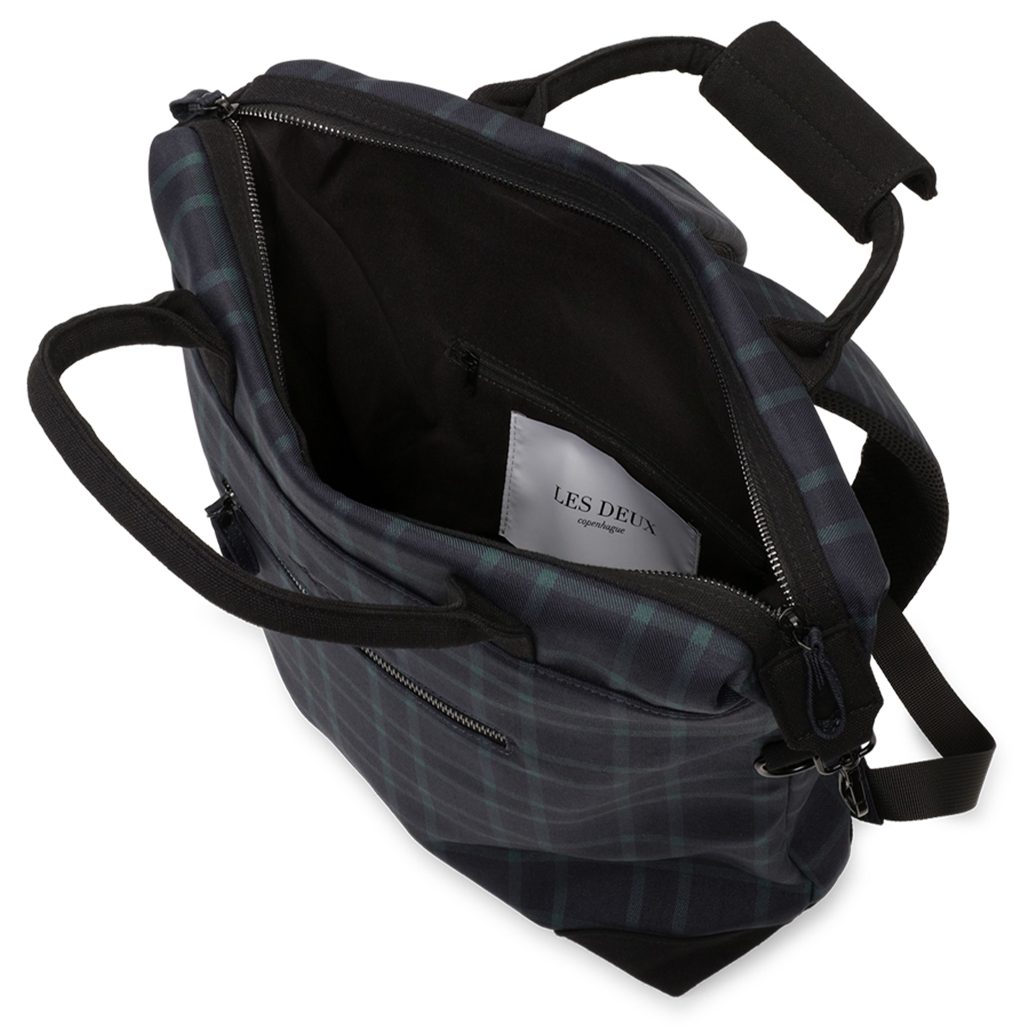 Les Deux | Dunkelblauer Tharon-Rucksack - 4