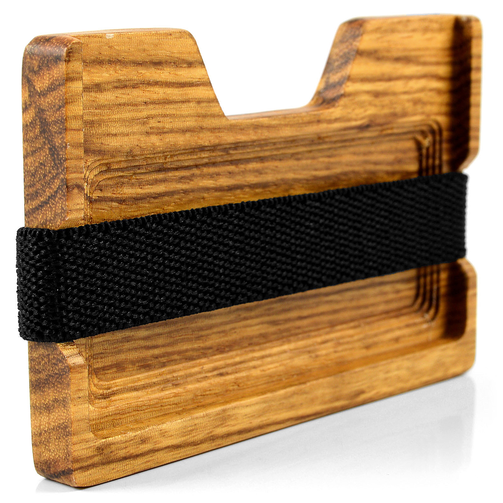 Zebrawood púzdro na vizitky a mince - 3