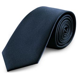 8 cm Navy Blue Grosgrain Tie