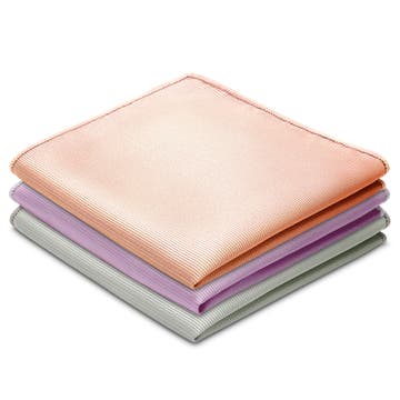 Summer Pocket Square Set Summer Pocket Square Set