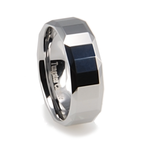 Hard Cut Tungsten - Ring - Størrelse 62 1/4 - 1