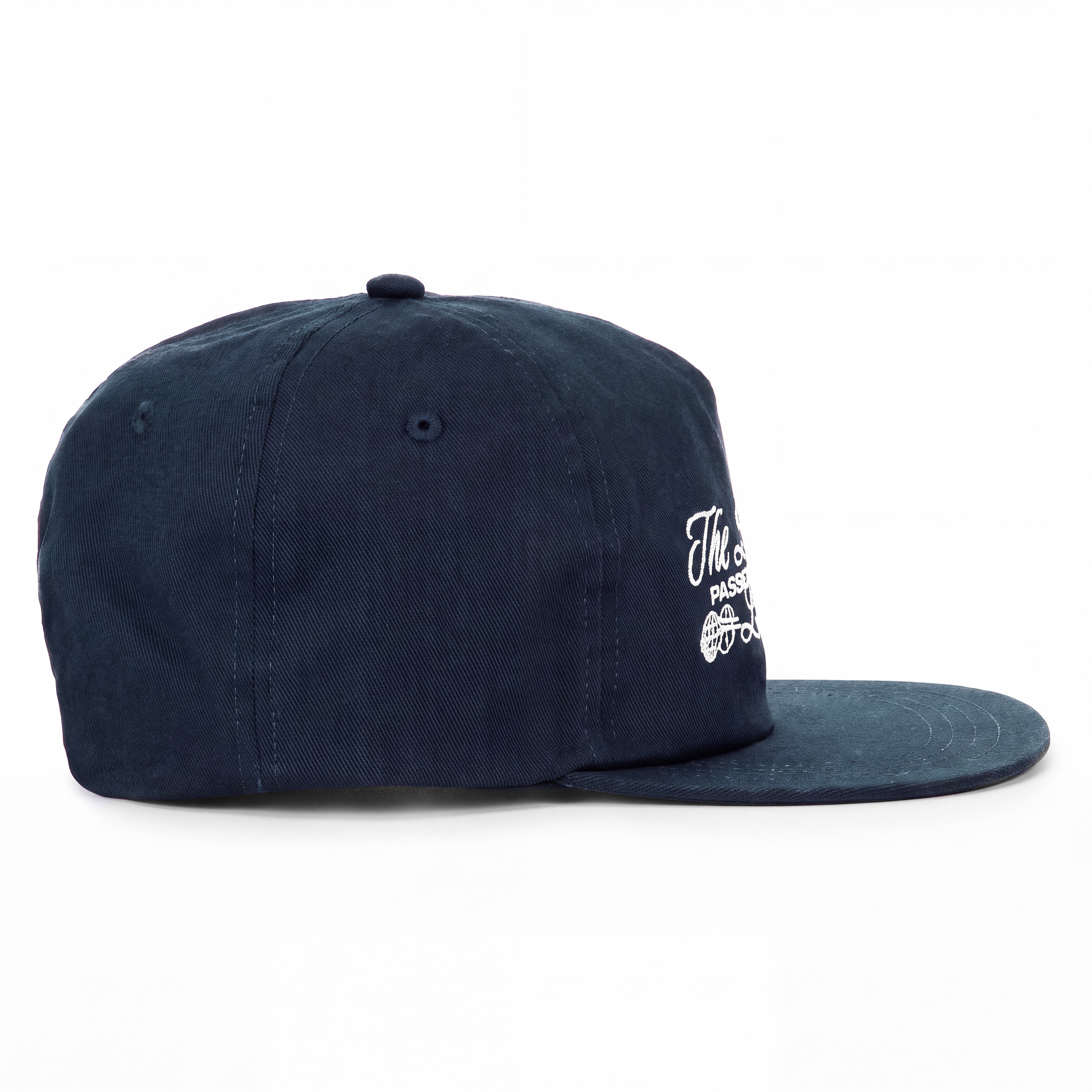 Les Deux | Navy Legacy Letterman Cap - 2