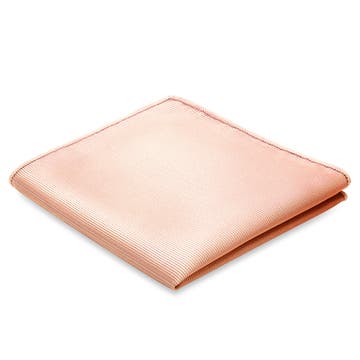 Rose Pink Grosgrain Pocket Square Rose Pink Grosgrain Pocket Square