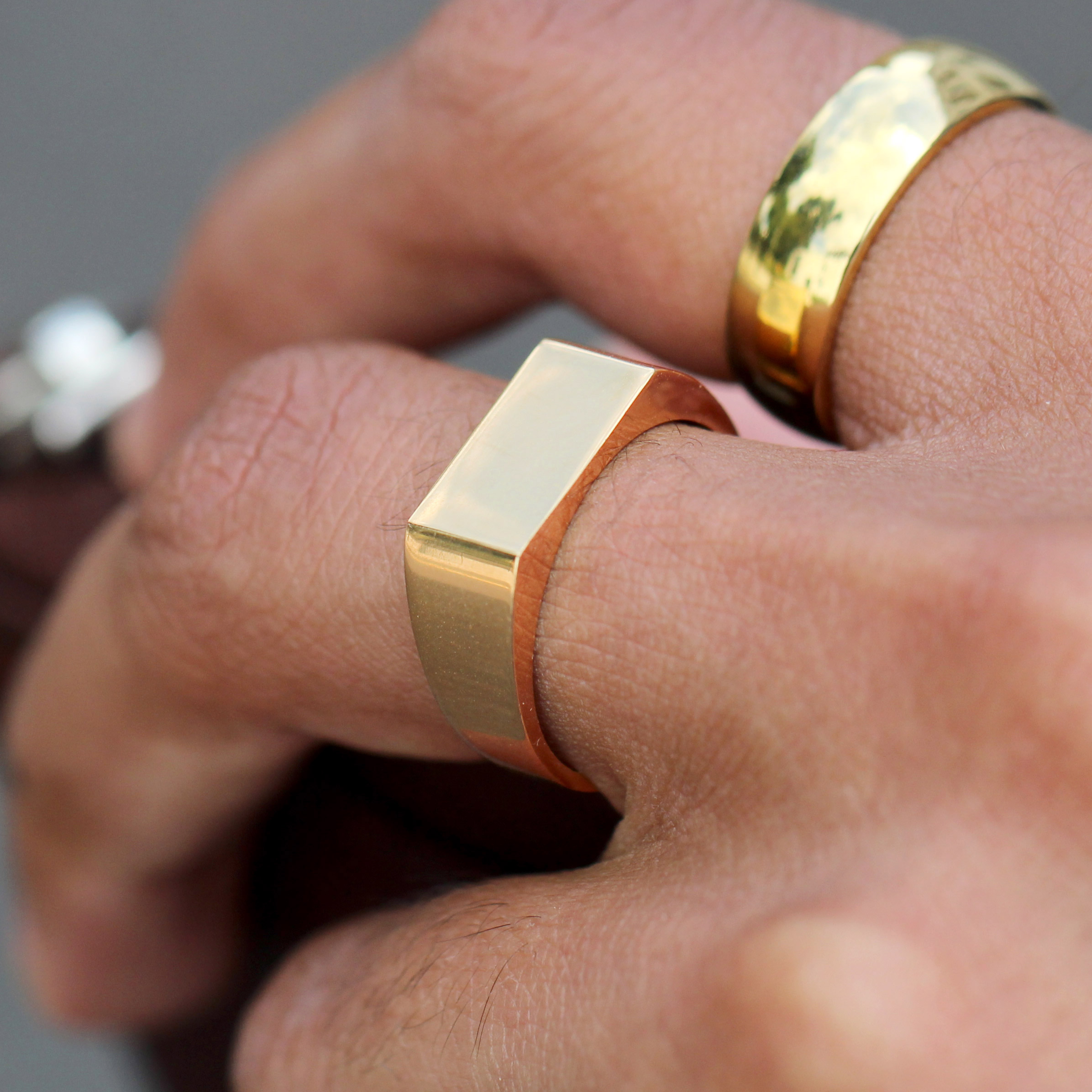 Ροζ Χρυσαφί Δαχτυλίδι Logan - 4