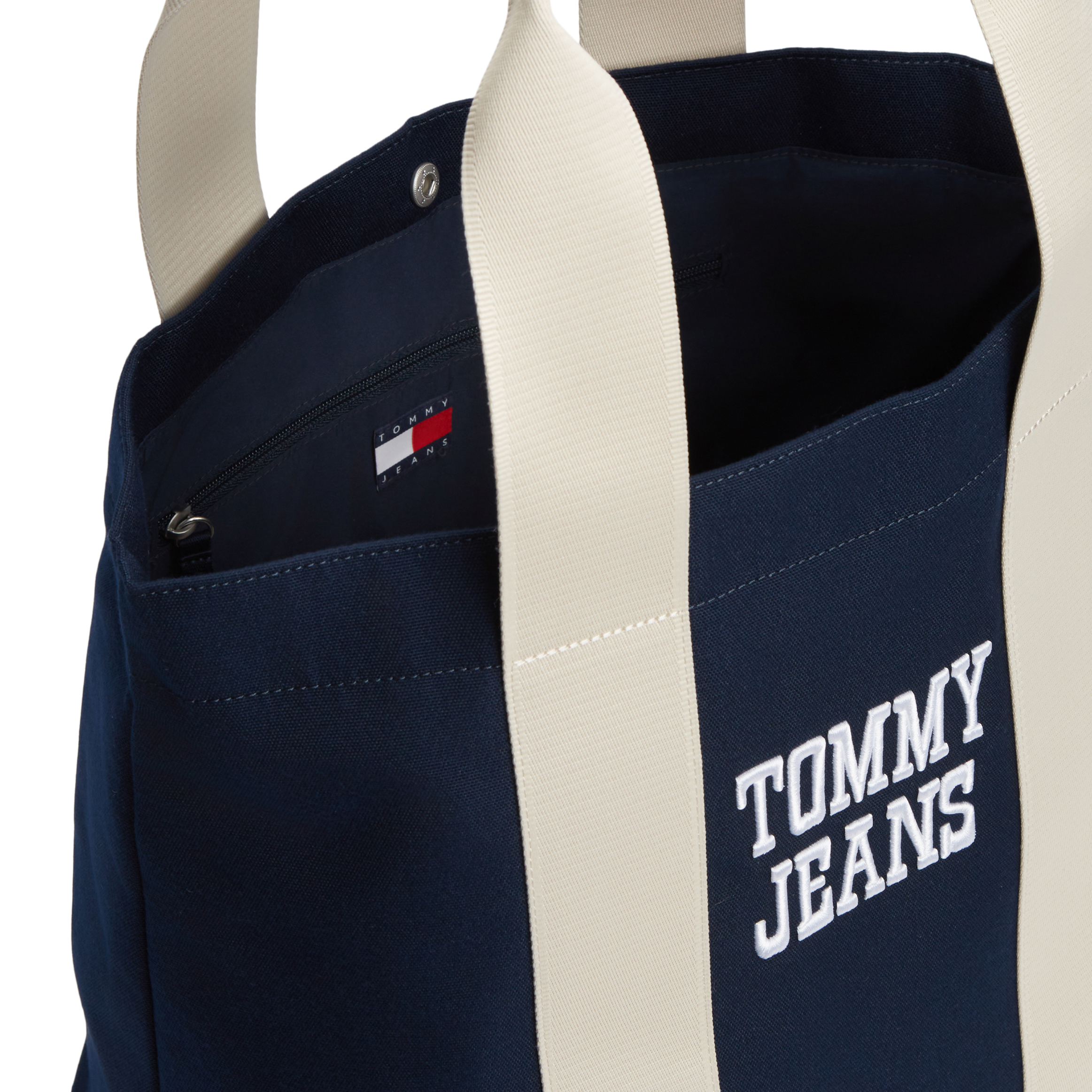 Tommy Jeans | Tmavě modrá a bílá tote taška - 4