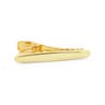 Gold 925s Short Oval Tie Clip
