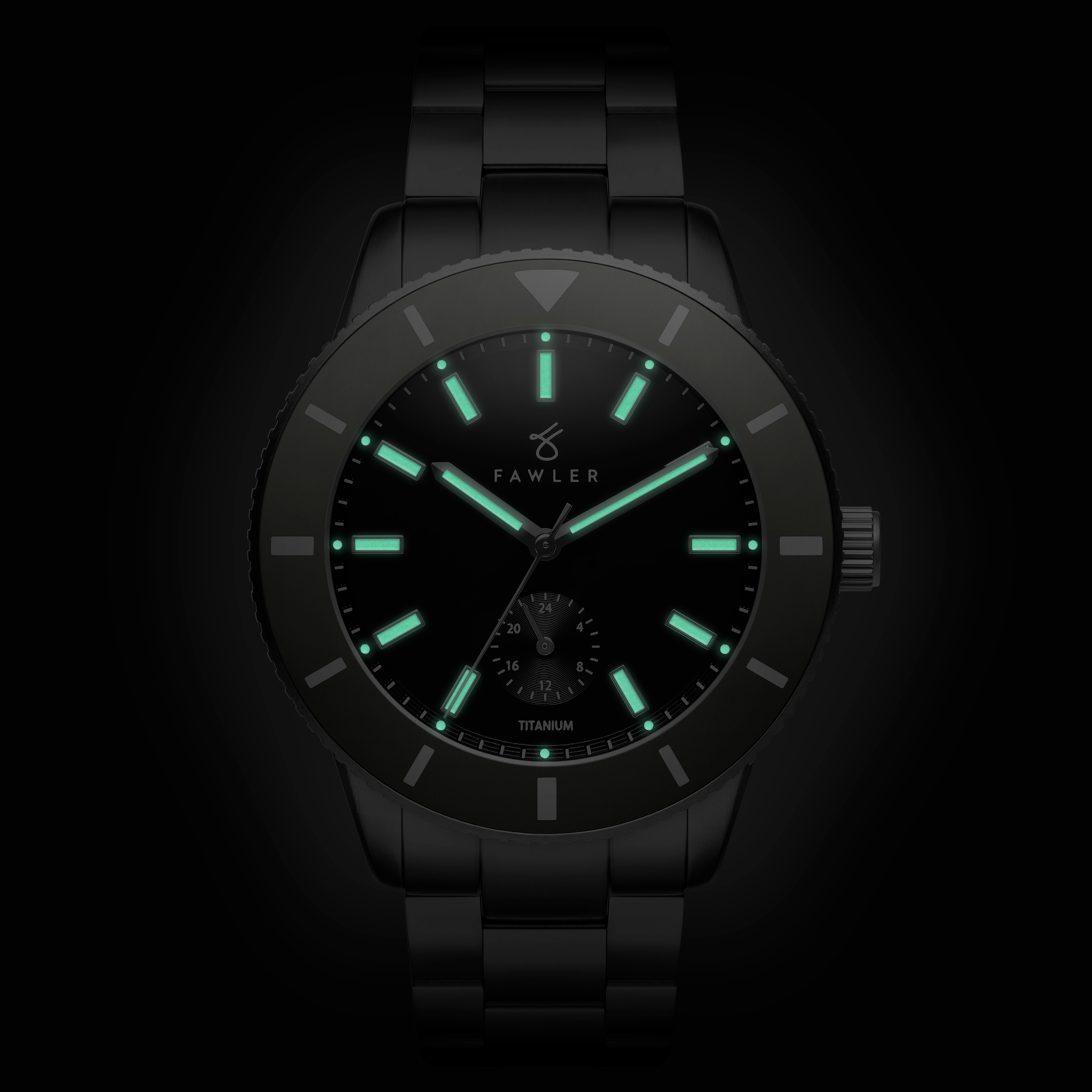 Makalu | Grey Brushed Titanium Dive Watch - 5