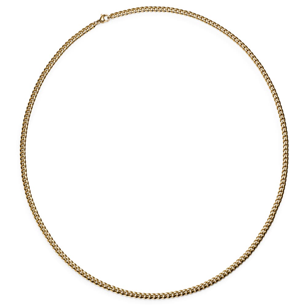 hover: 3 mm Gold-Tone Chain Necklace hover: 3 mm Gold-Tone Chain Necklace