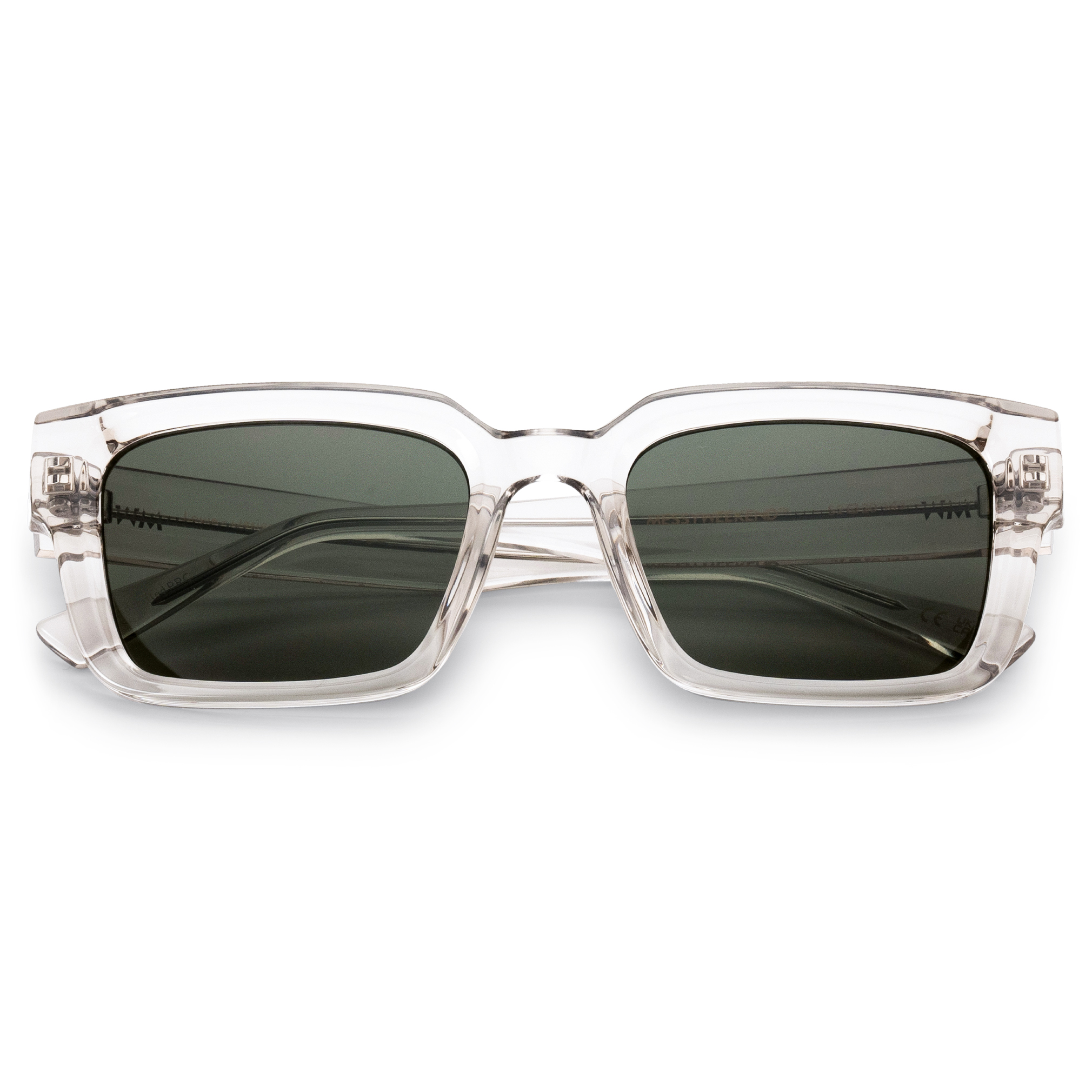 MessyWeekend | LOUIE с кристална рамка и зелени стъкла - 4