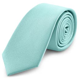 8 cm Baby Blue Grosgrain Tie