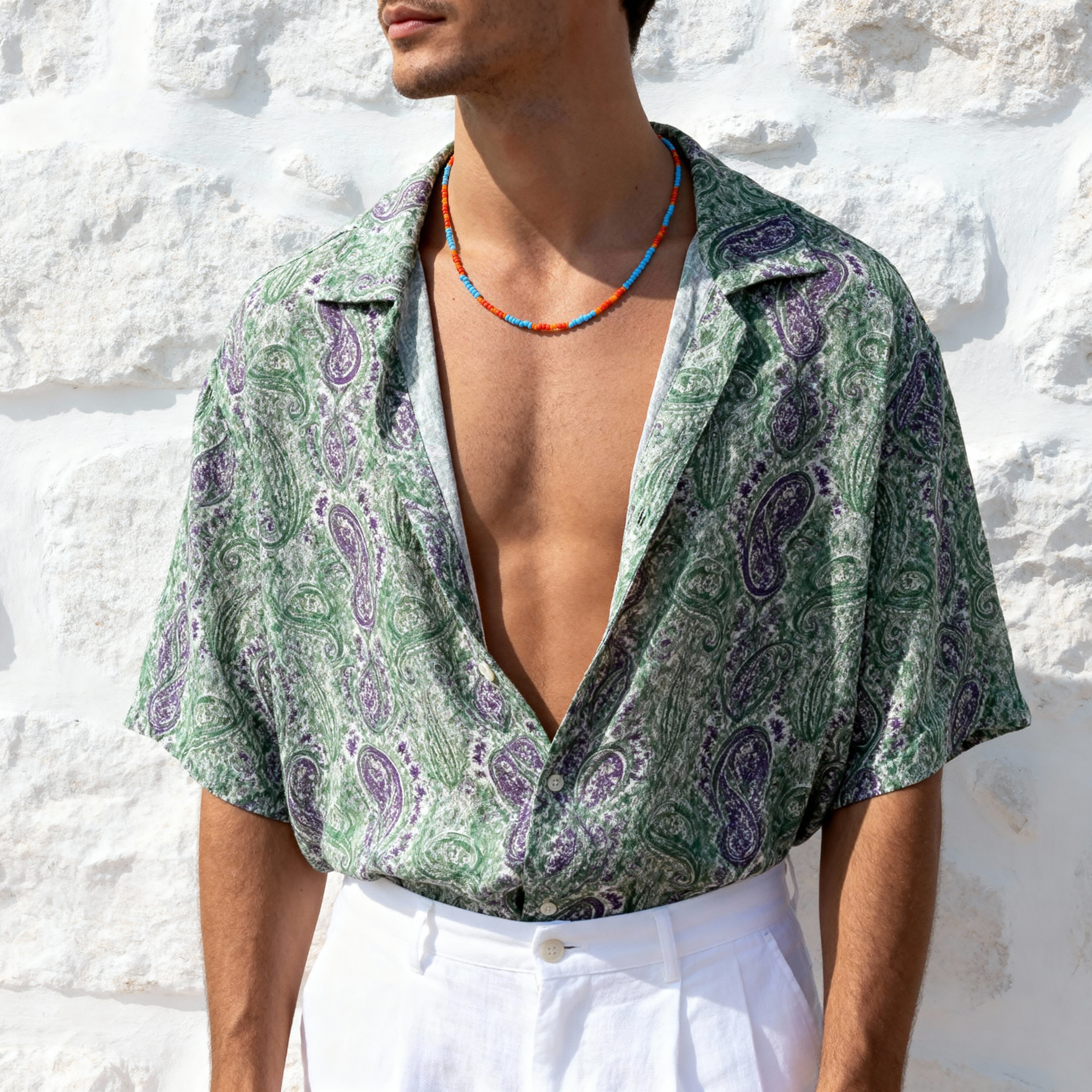 Amalfi | Plážový korálkový náhrdelník - 2