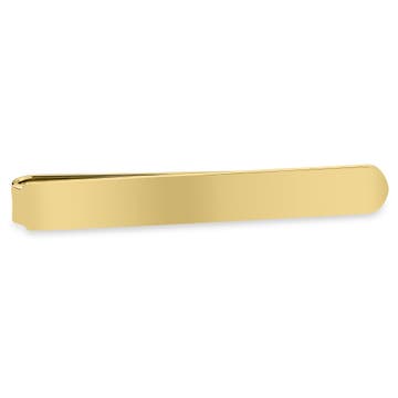Novelle | Leštená kravatová spona v zlatej farbe