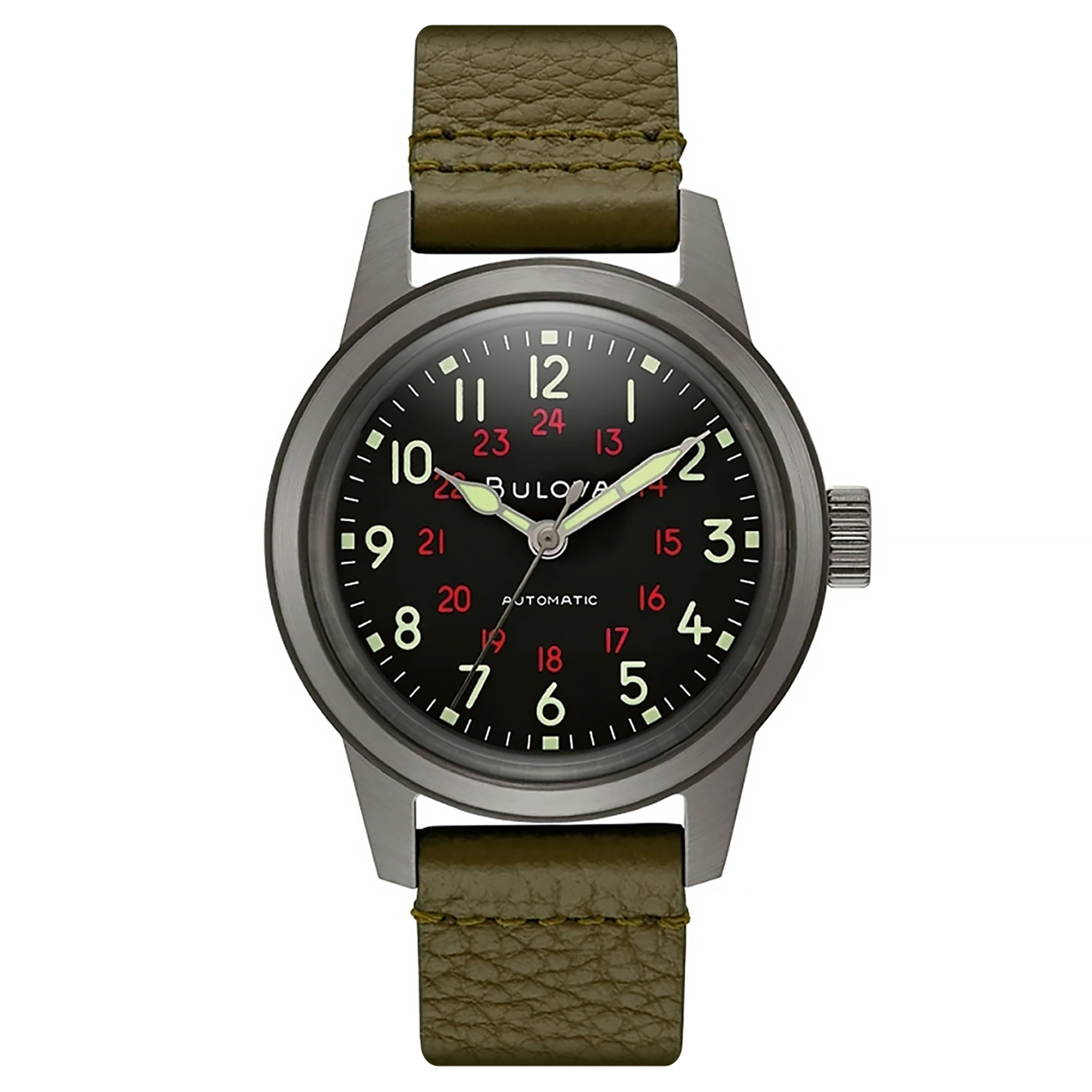 Bulova Hack Watch Black Bulova Hack Watch Black